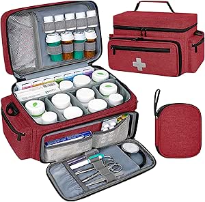 Zaino Soccorso Line2design Zaino Pronto Soccorso Tattico LINE2design - Borsa Molle EMS Per Emergenze, Colore Rosso, Modello 56475-R Zaino Tattico Ems - Foto 5