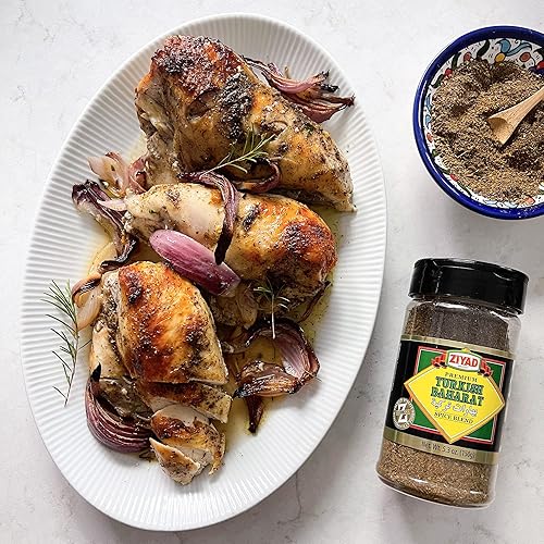 Vista 61 de Ziyad Shaker Premium Sumac - Mezcla de especias sabrosas, sin aditivos, sin conservantes, sin sal, sin MSG, 5.5 onzas