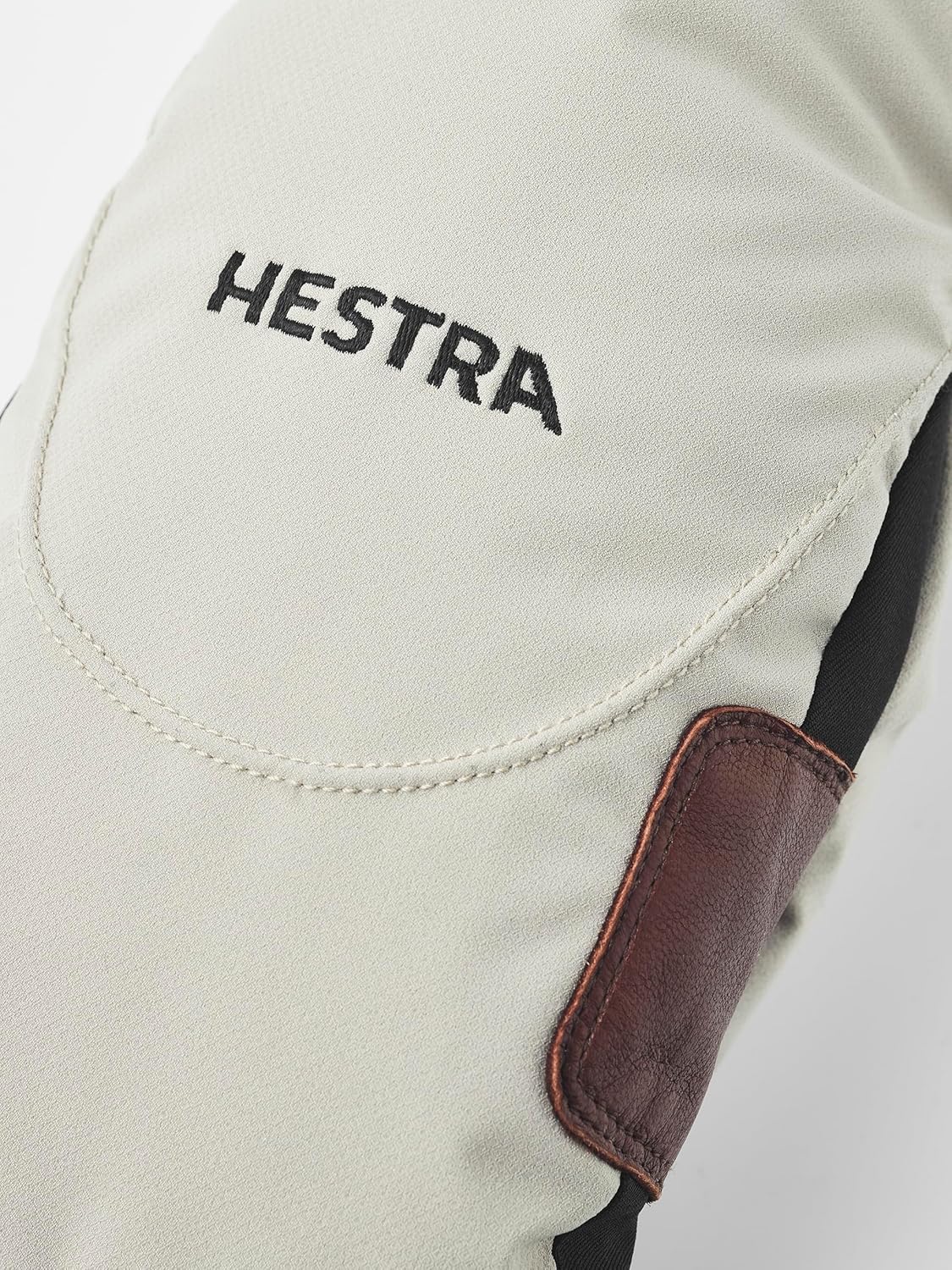 Hestra Unisex CZone Mellow Mitt, Waterproof & Windproof Insulated Leather Mitten, Alpine Skiing & Snowboarding, Men & Women - Image 6