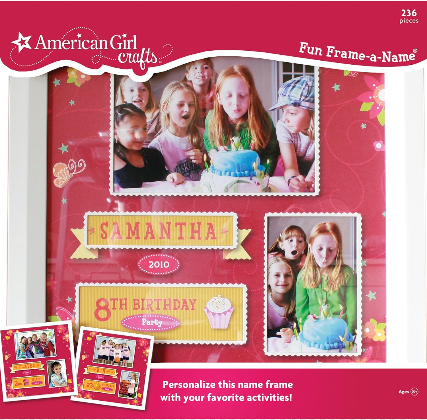American Girl Crafts Fun Frame-A-Name