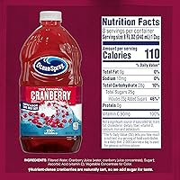 Vista 11 de Ocean Spray Cóctel de jugo de arándano, botella de 64 onzas
