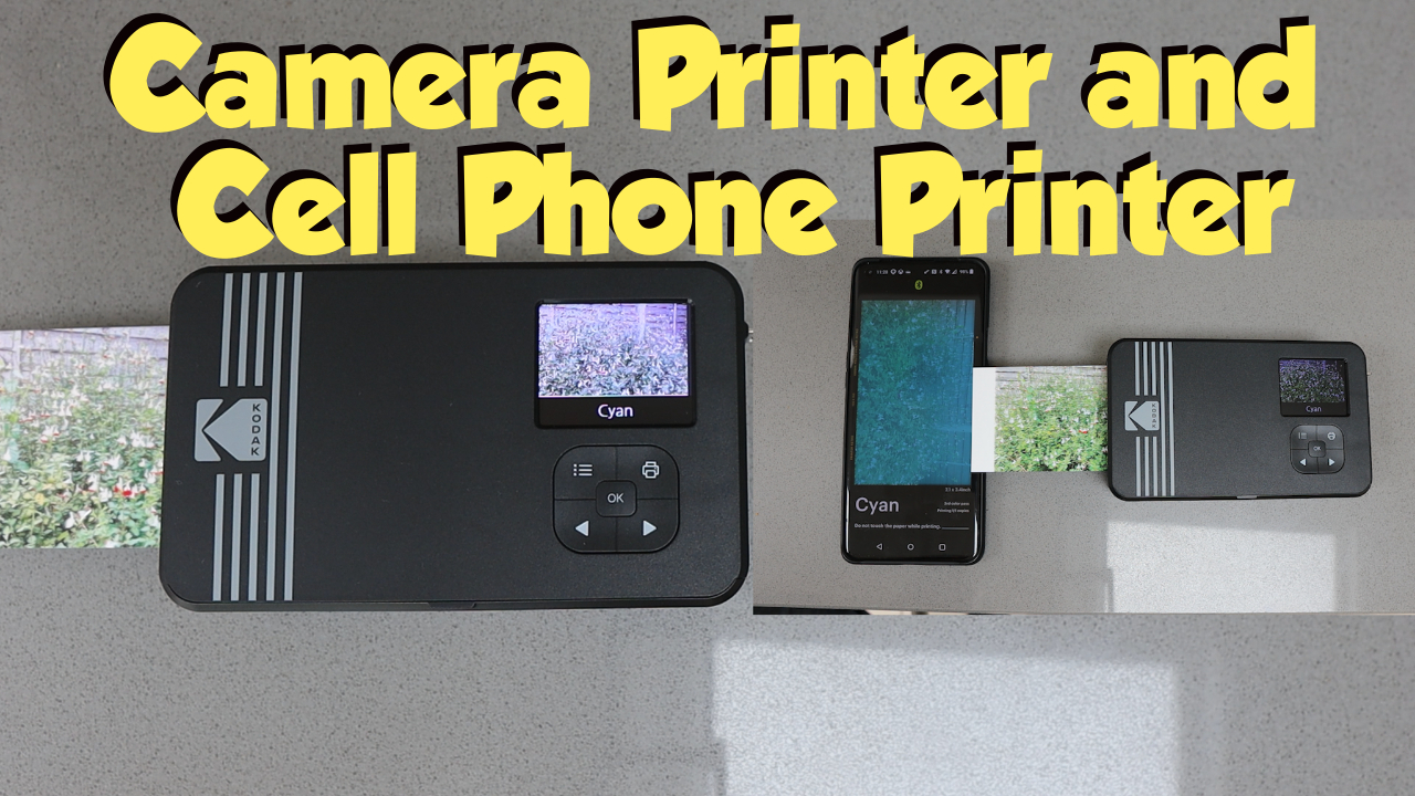 Watch Camera & printer, simple to use and pairs with your phone on ...