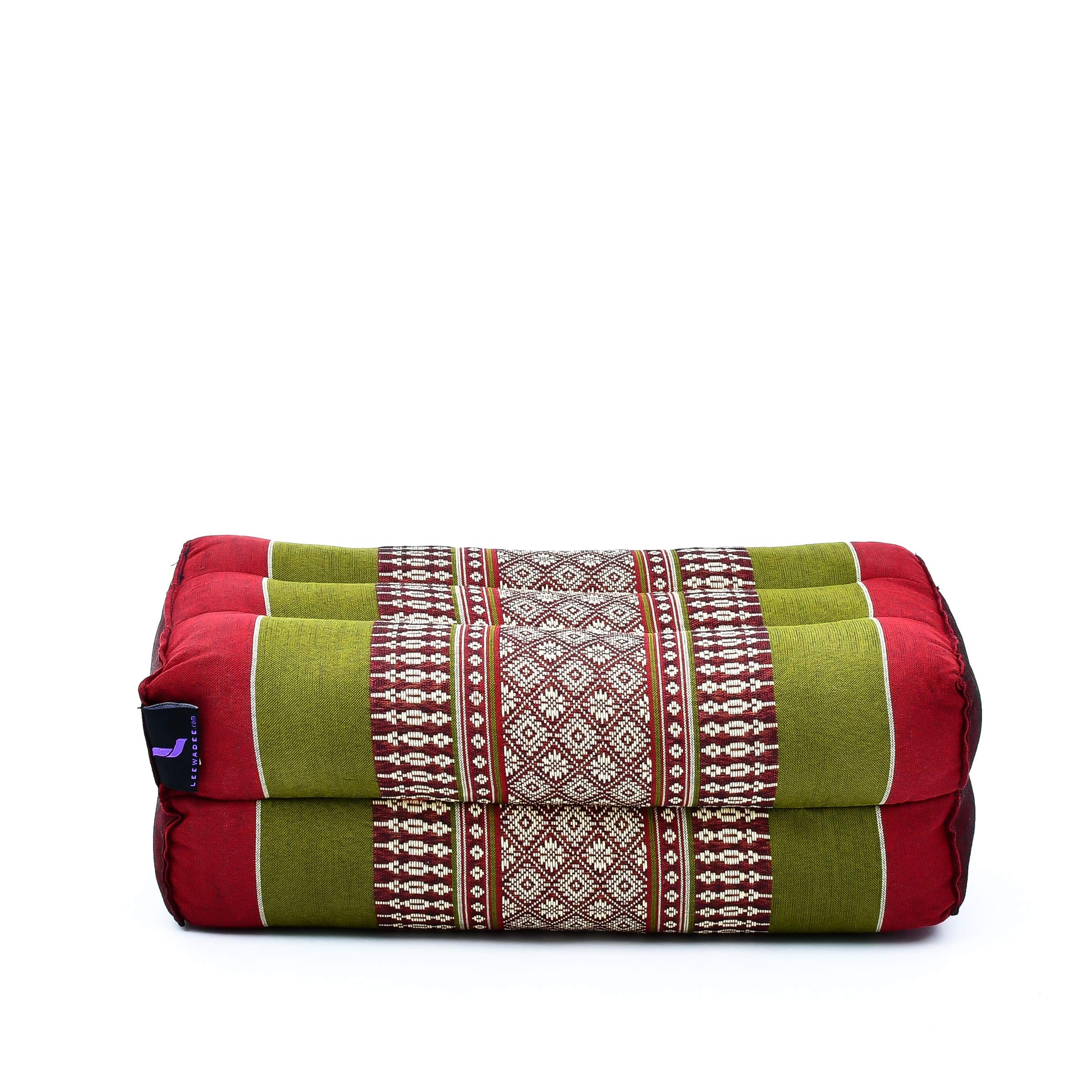 Leewadee Cuscino Blocco Yoga - Kapok Cuscino di Supporto per Yoga, Meditazione & Relax