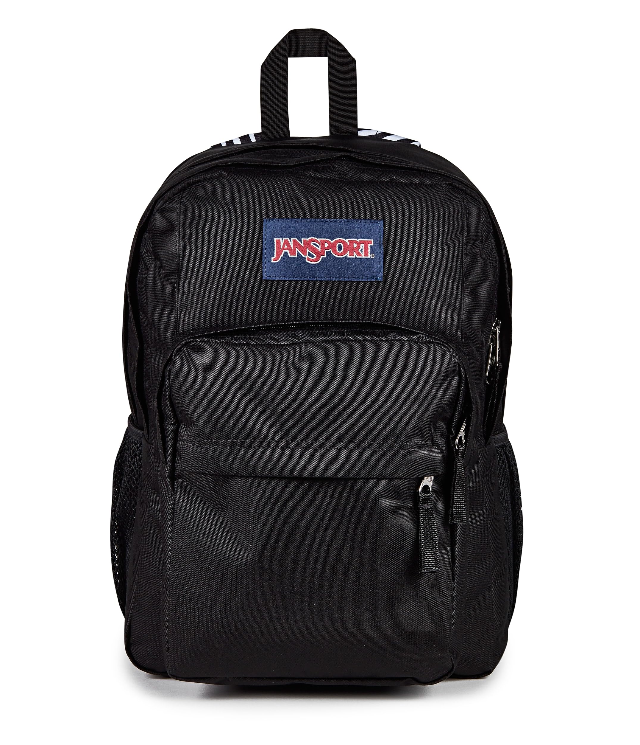 JanSport Big Plans Backpack, Surreal Swirlies Con Black/Black/White/Black