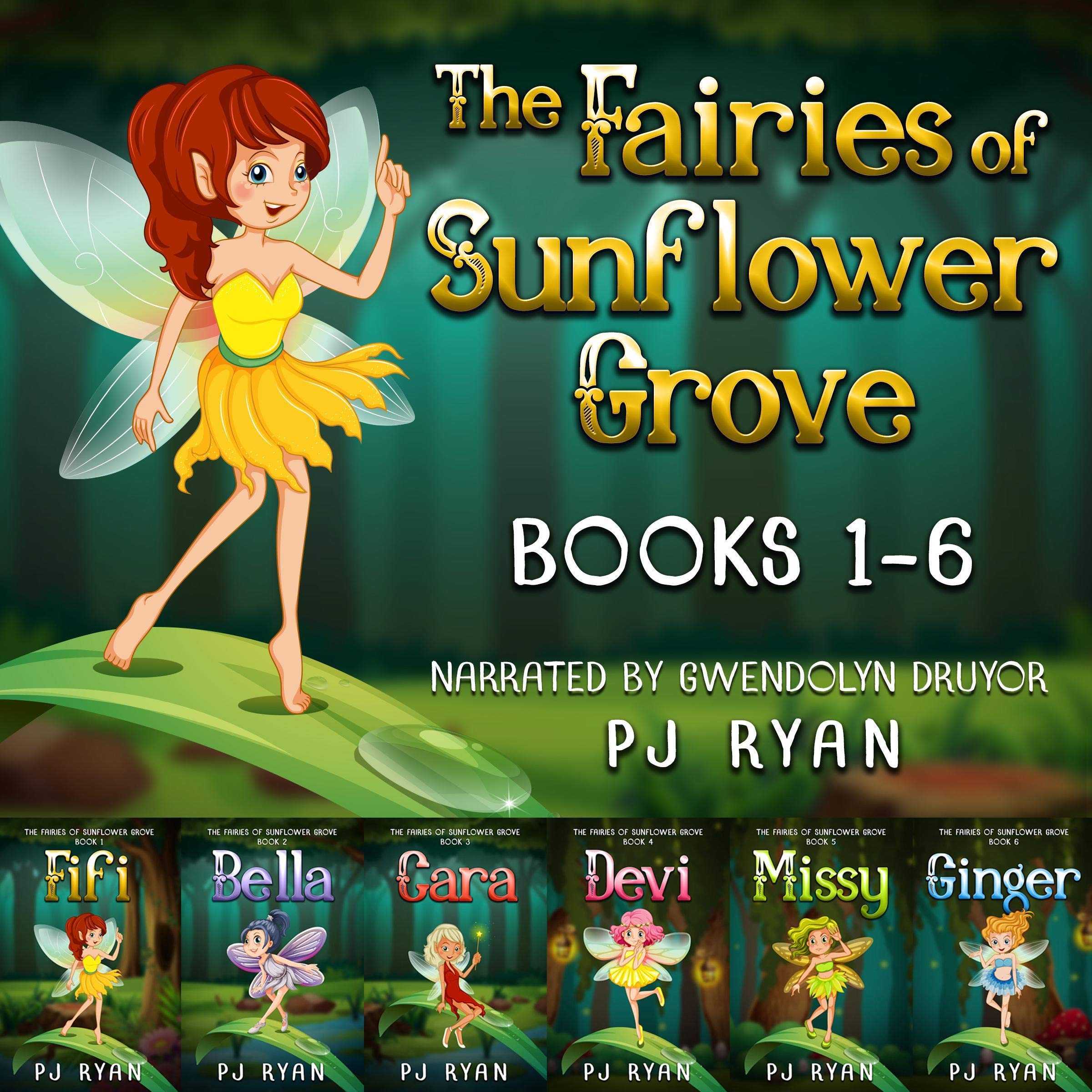 Cover art for The Fairies of Sunflower Grove