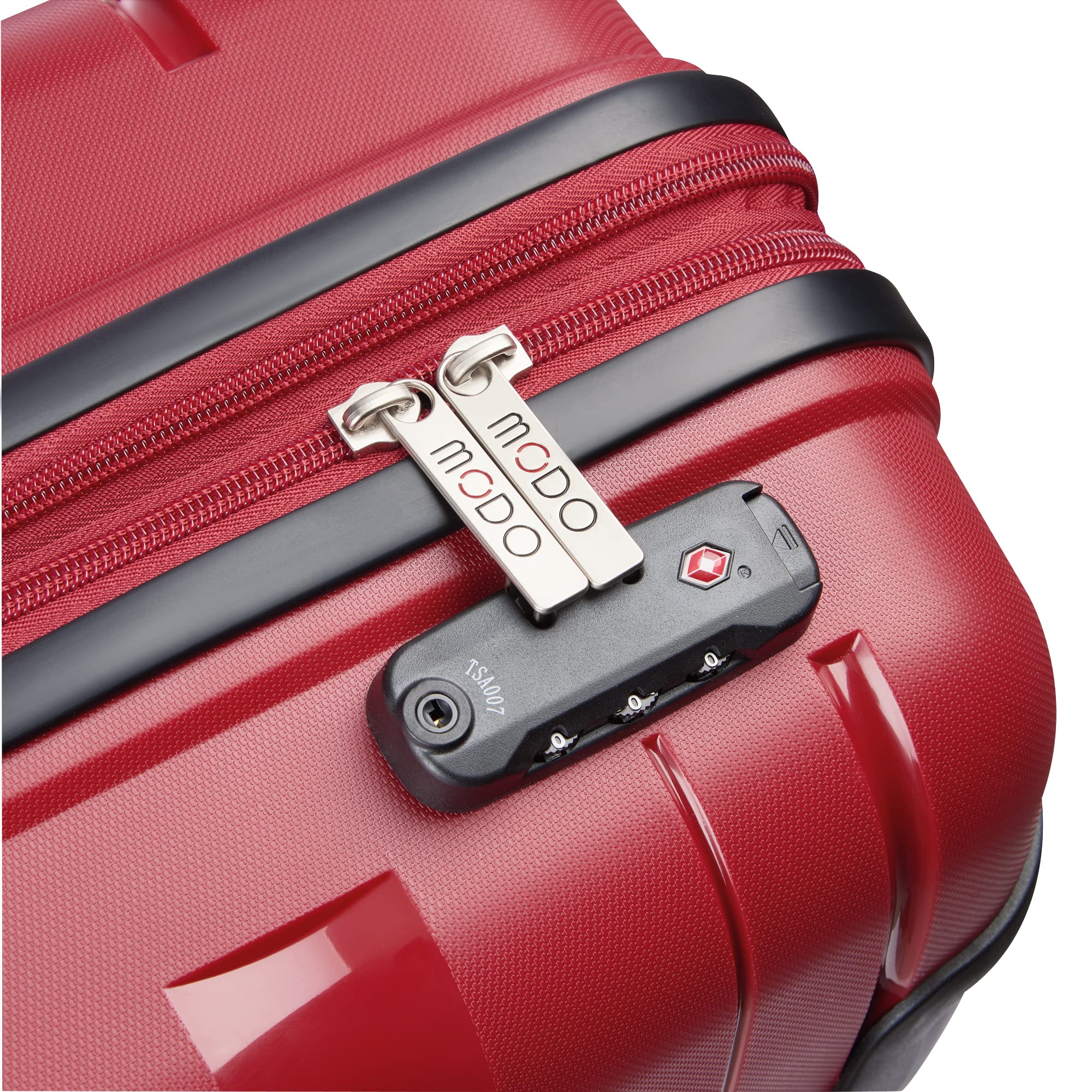 MODO by Roncato MD1 Trolley bagaglio a mano 55x40x20/25 cm Espandibile - Rosso