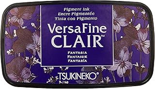 Tsukineko Podkładka atramentowa Fantasia Versafine Clair materiał syntetyczny, niebieski, 5,6 x 9,7 x 2,3 cm