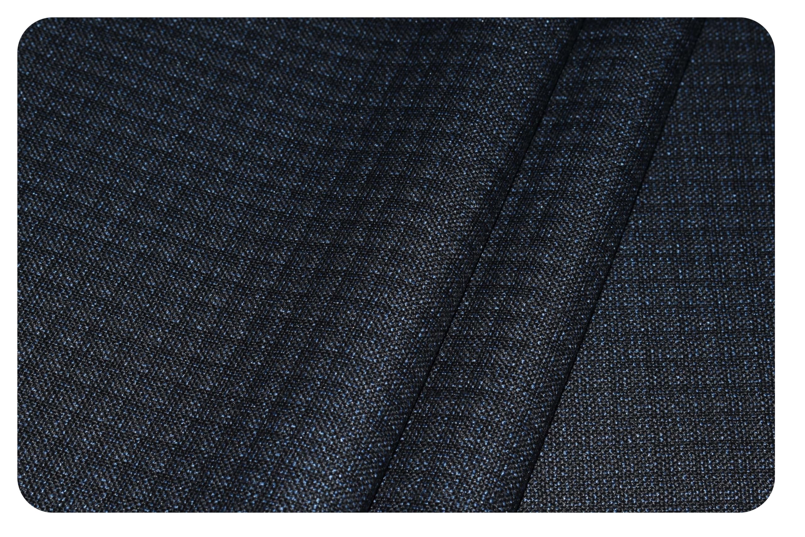 Men's Premium Poly Viscose Self Design 3.2 Mtr Unstitched Suit and Safari Fabric (RZ48Y,Free Size)-image-35