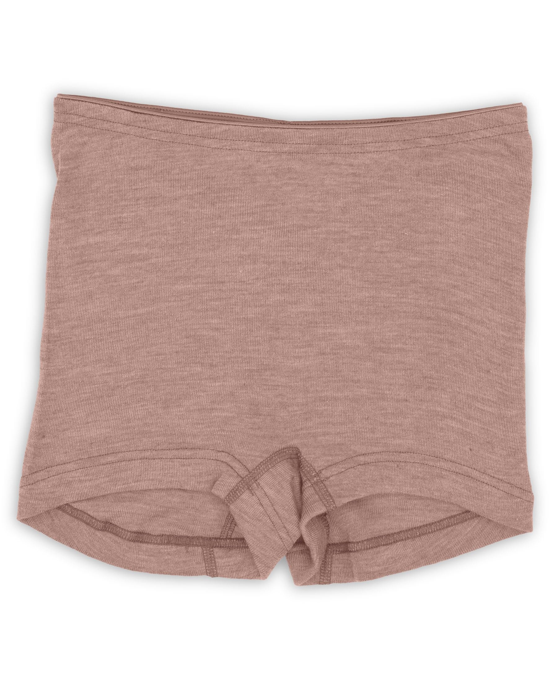 Engel Women's Dusty Pink Natur Panties, 70% Organic Merino Virgin Wool, 30% Silk, 46-48