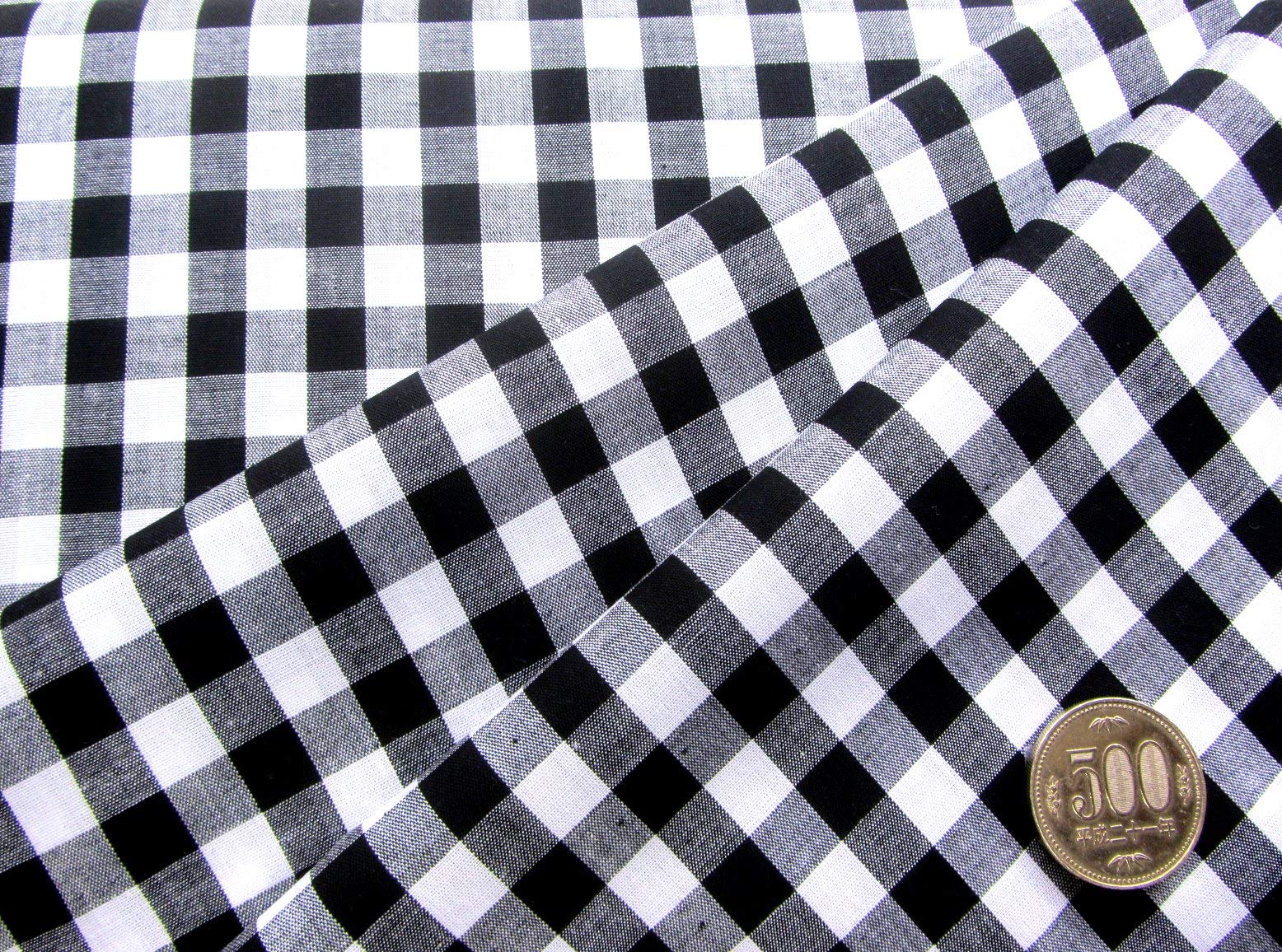 Amazon | ＜ 40cm単位で販売 ＞ ーギンガムチェック 生地・ ブロード