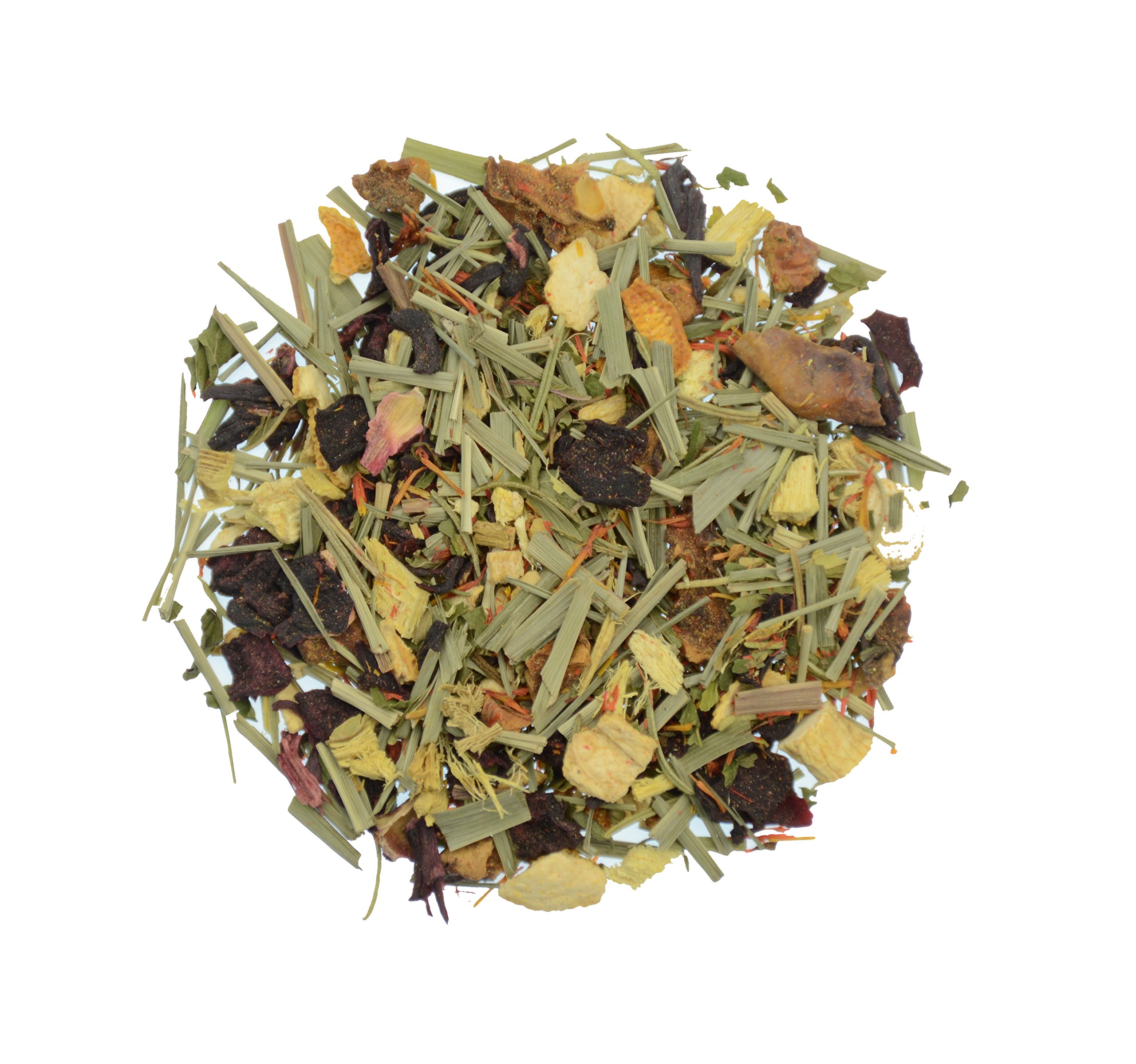 Herbata ziołowa luźna 500 g, owocowa mieszanka herbaty ziołowej z żeń-szeniem, imbirem, trawą cytrynową, burakami, korzeń lukrecji, TeaClub żeń-szeń Soul herbata ziołowa