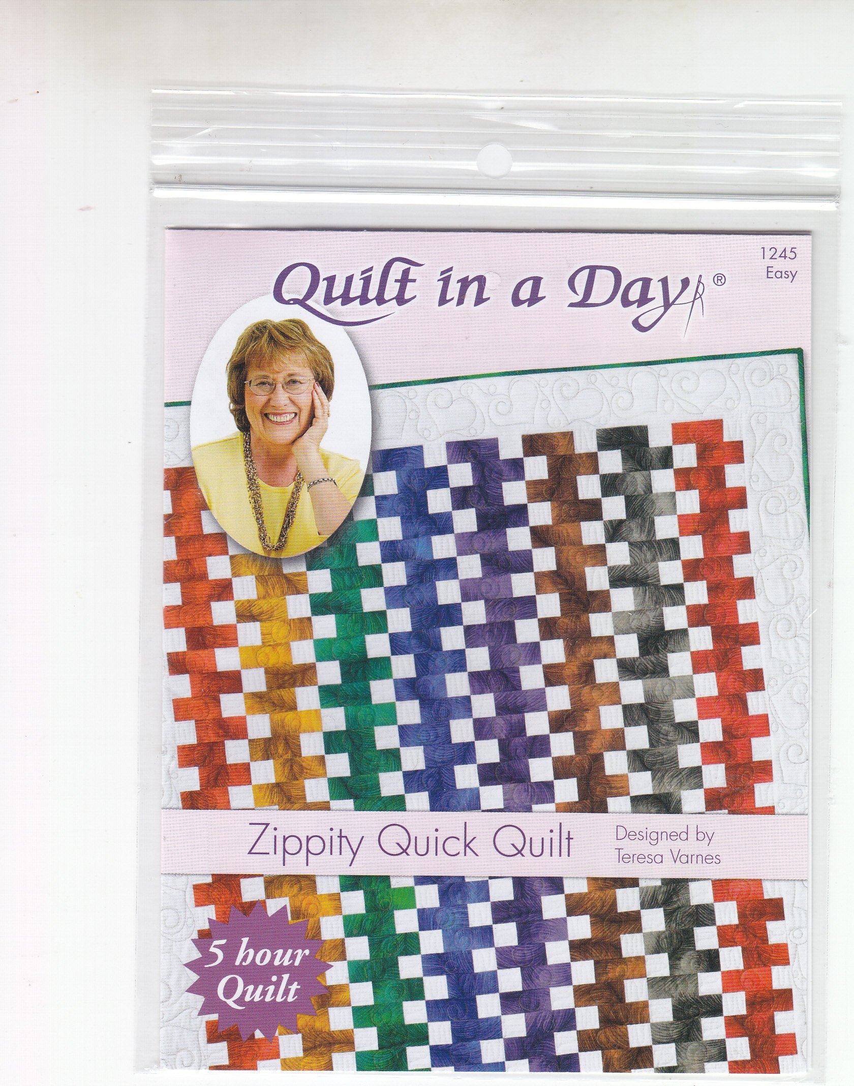 Buy Eleanor Burns Zippity Quick Quilt Pattern by Quilt in a Day Online