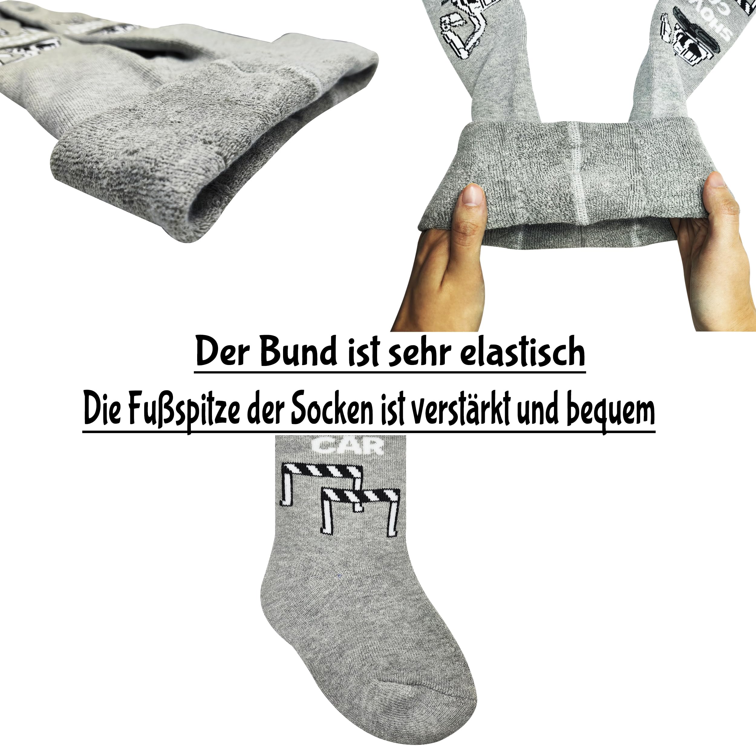 MRCC 3/6er Pack Jungen Thermostrumpfhose Warm Kinder Strickstrumpfhose Baby Strumpfhose feingestrickt baumwolle 12999