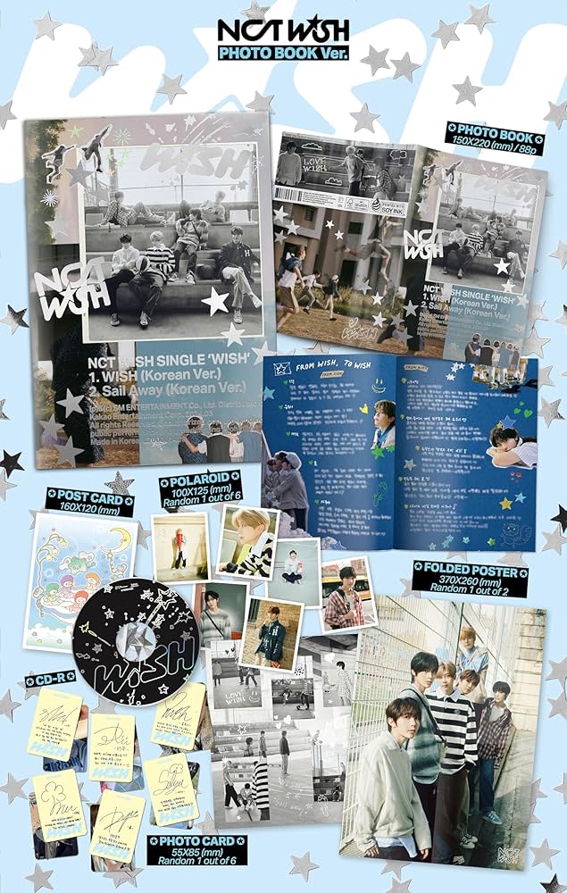 NCTWISH COLOR photobook ver 初回限定盤 新品未開封 楽天市場】【自社特典付】 NCT WISH - COLOR / PHOTOBOOK VER