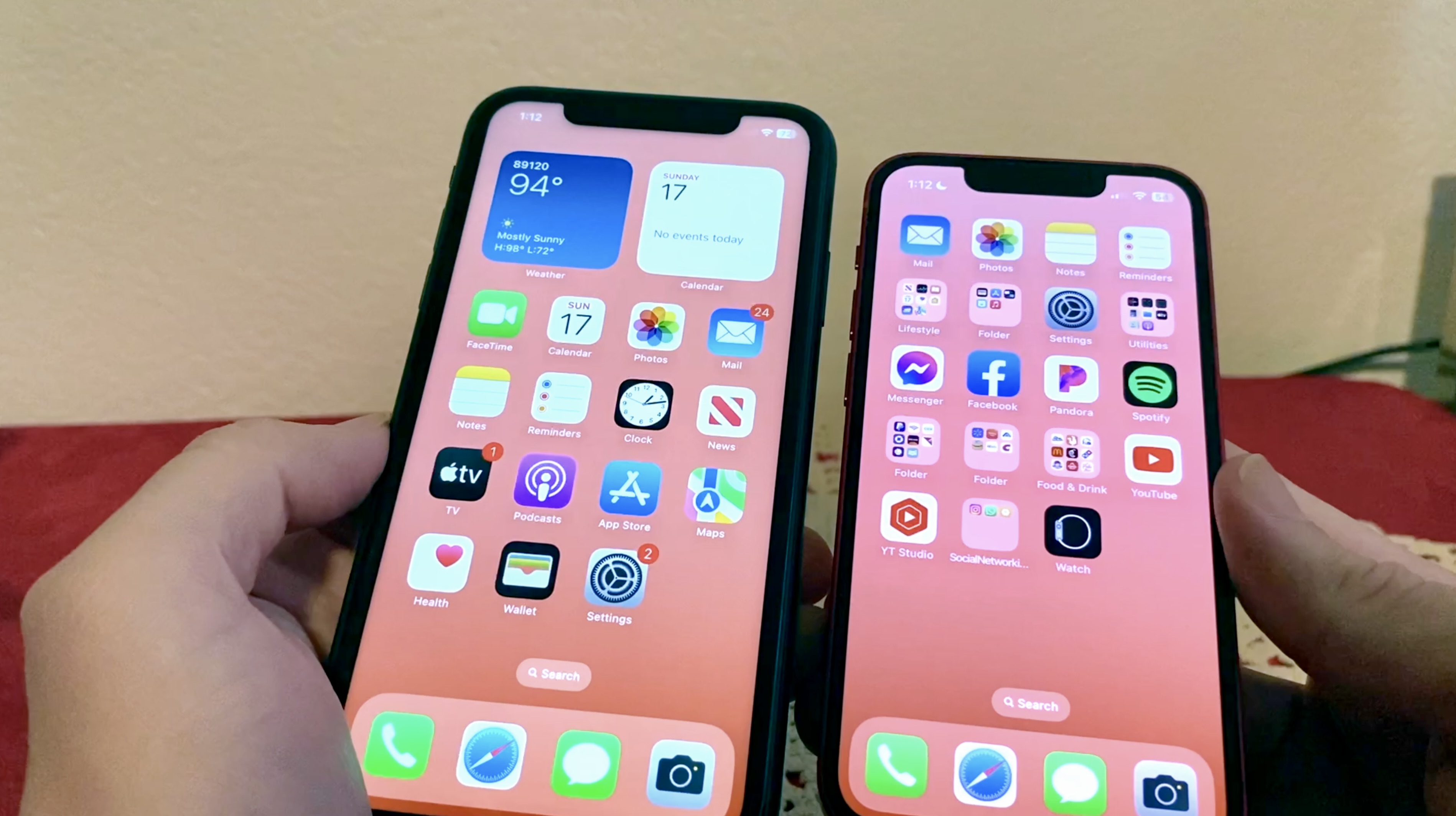 iPhone13mini (iPhone XR付き) iPhone 13 Mini Vs iPhone XR Camera Comparison! - YouTube