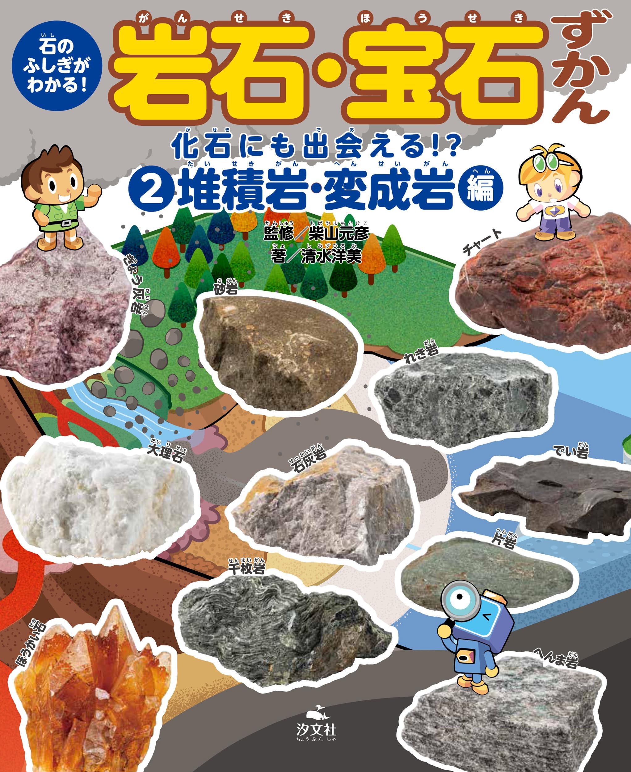 Amazon.co.jp: ②化石にも出会える！？ 堆積岩・変成岩編 (石のふしぎ