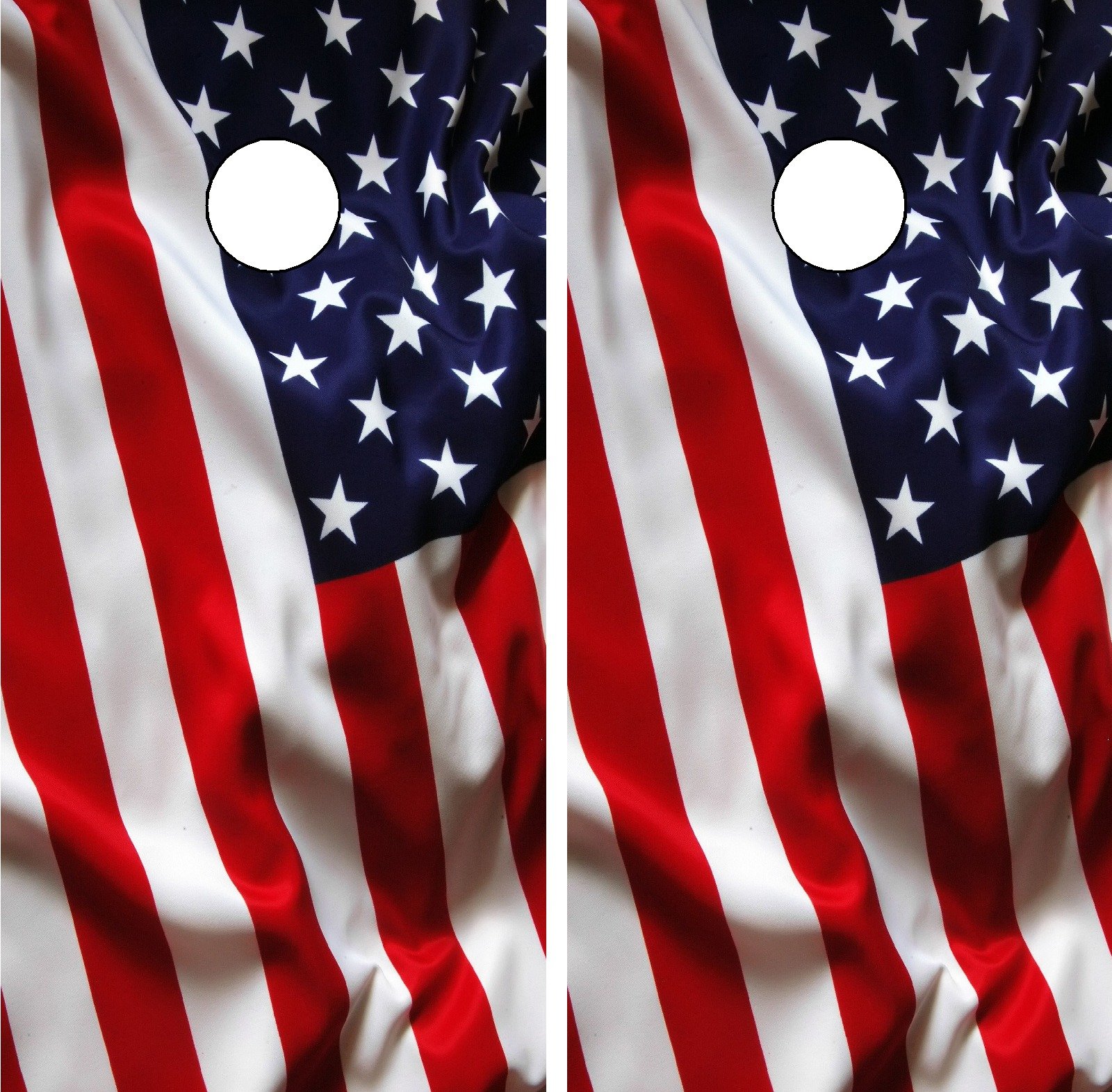 GRAPHIX EXPRESS Cornhole Board Wraps - Cornhole Wraps for Boards - Cornhole Decals for Boards - Cornhole Vinyl Board Wrap - Cornhole Skins for Boards - Cornhole Set - C193 American Flag