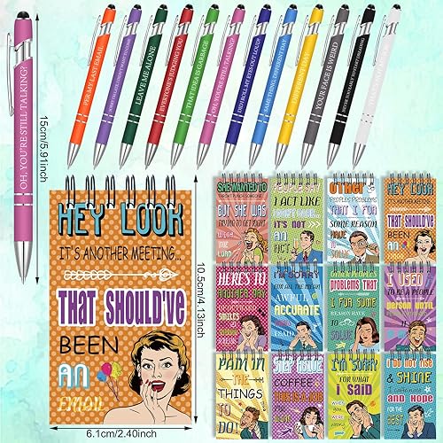 Miniatura 29 de Spiareal Juego de 24 regalos cristianos a granel, bolígrafos con versículos bíblicos, cuadernos cristianos, bolígrafos de escritura