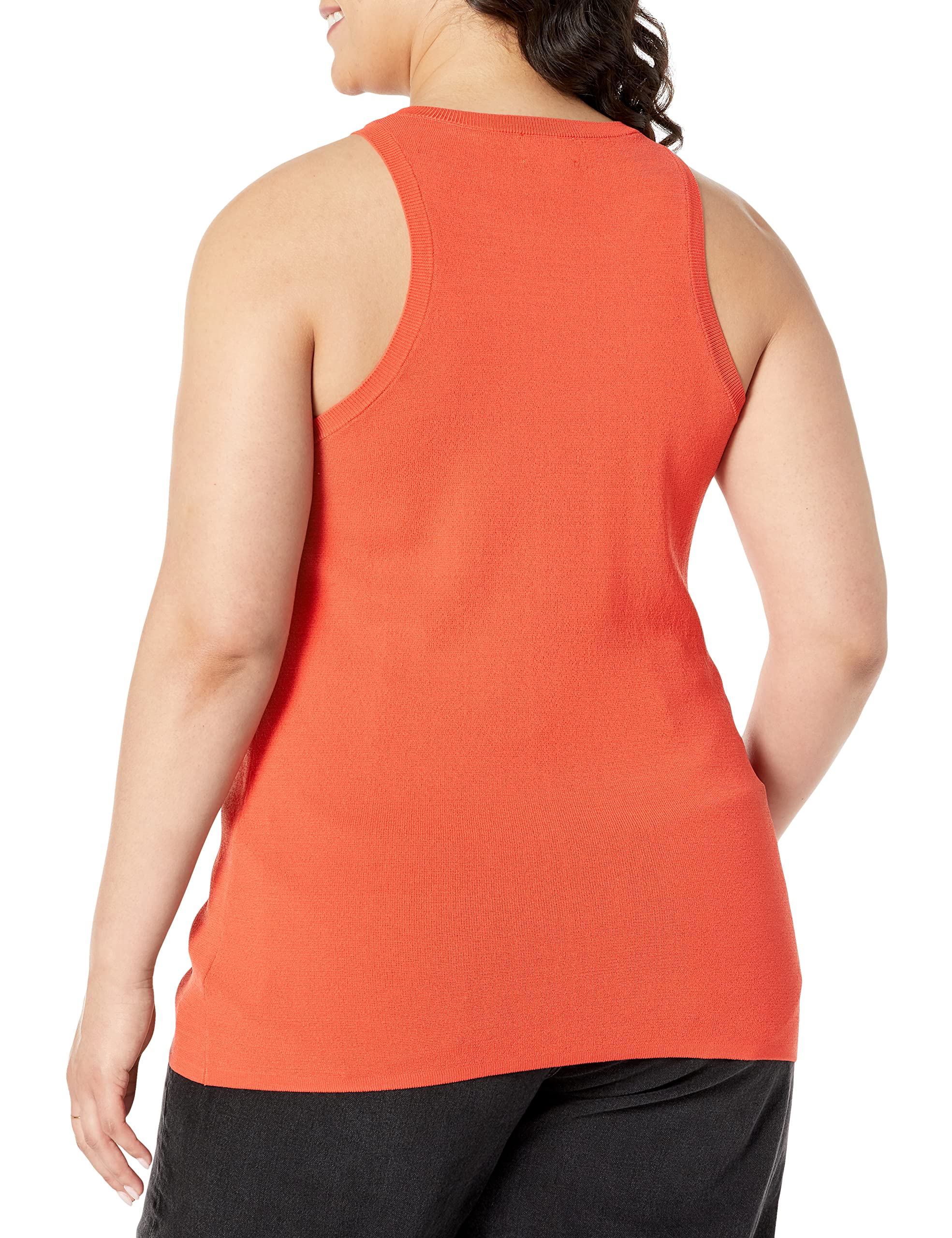 The Drop Women's @Lucyswhims Fitted Cutaway Racer Tank Sweater