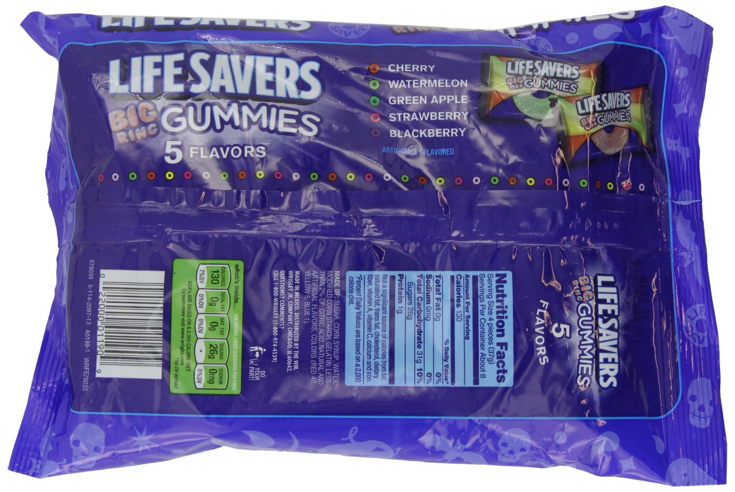 Lifesavers Gummy Candy UPC \u0026 Barcode | upcitemdb.com, image size:2560x1713