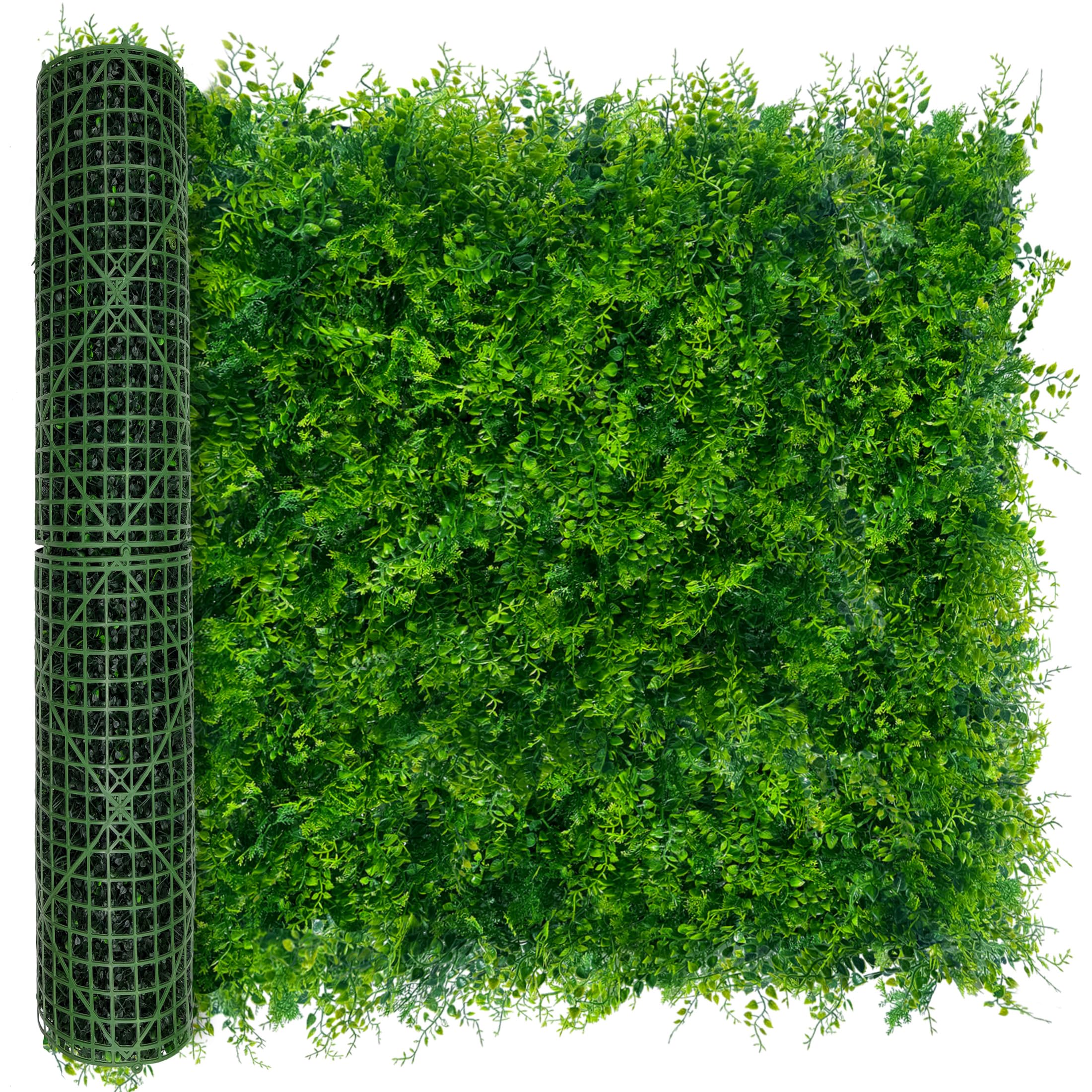 Photo 1 of DOPGIB 40"x120"(33.5 SQFT), Artificial Greenery Grass Wall Backdrop UV-Anti
