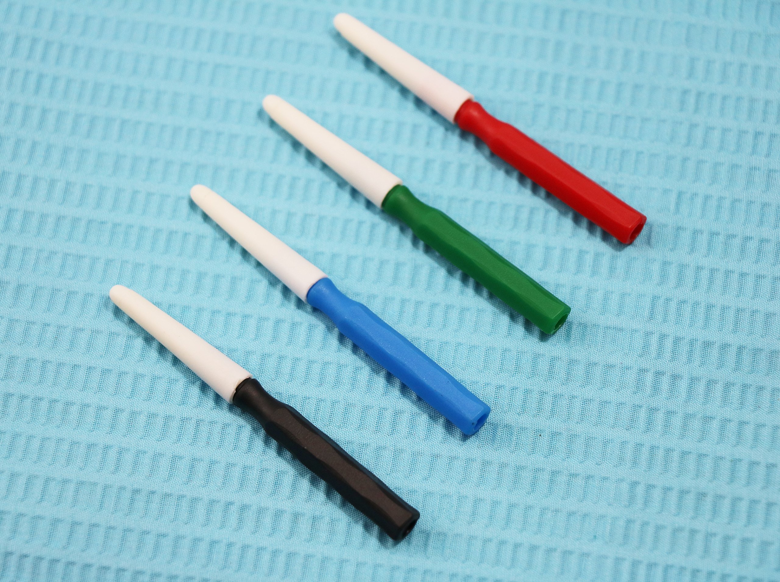 Cynamed USA Micro Spatula, Color-Coded Handles Stainless Steel