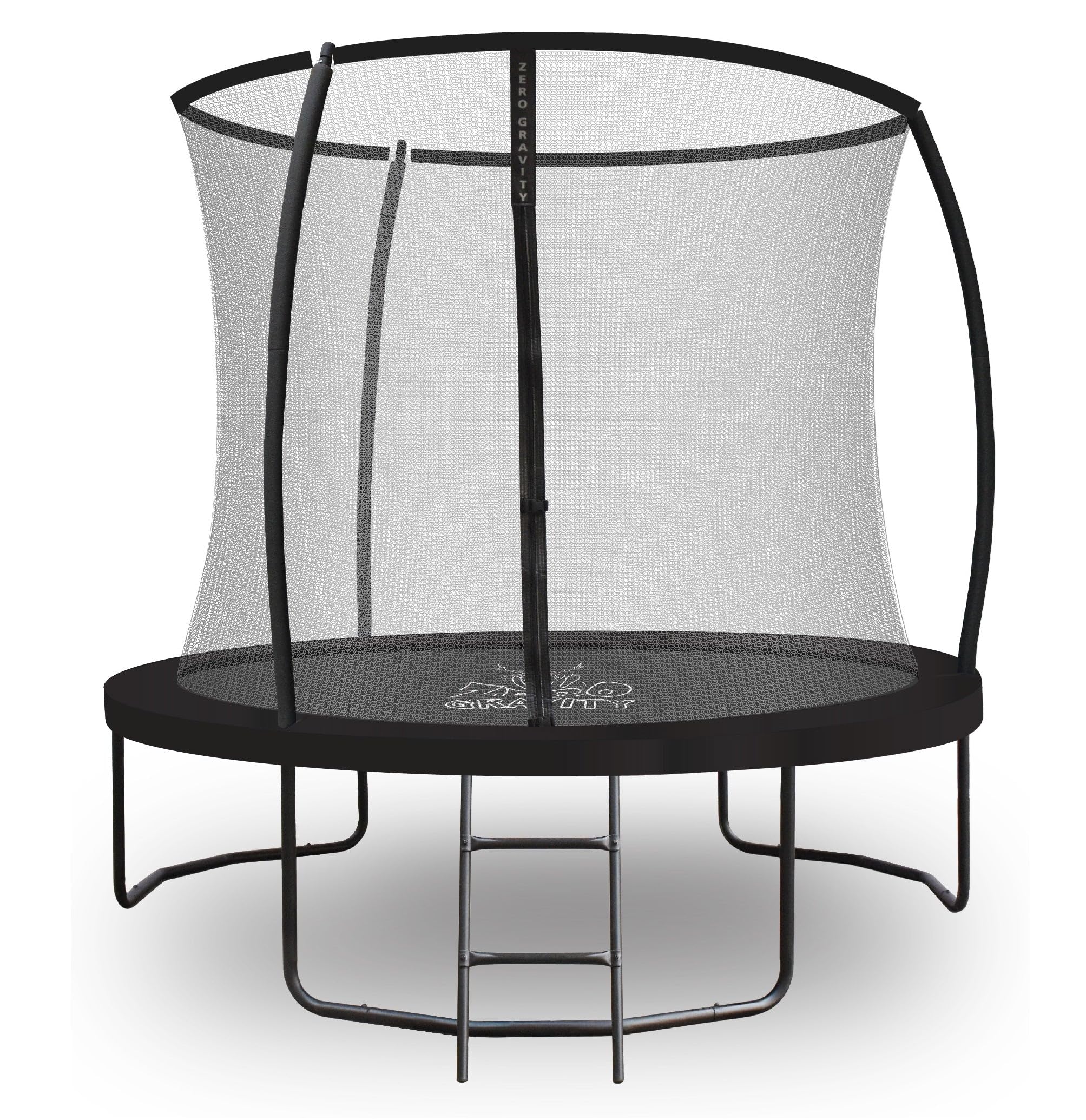 Ultima 4 6ft / 8ft / 10ft / 12ft /14ft Trampoline Round with Safety Enclosure Netting and Ladder…