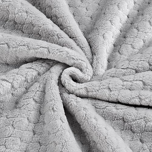Miniatura 6 de Mocaletto Manta de forro polar, suave y mullida, manta de regazo de franela de lujo, súper acogedora y cómoda para todas las estaciones