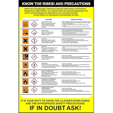 WS696 COSHH CUPBOARD SIGN STORAGE DANGEROUS SUBSTANCES MANUFACTURING GOODS | UK - View #11
