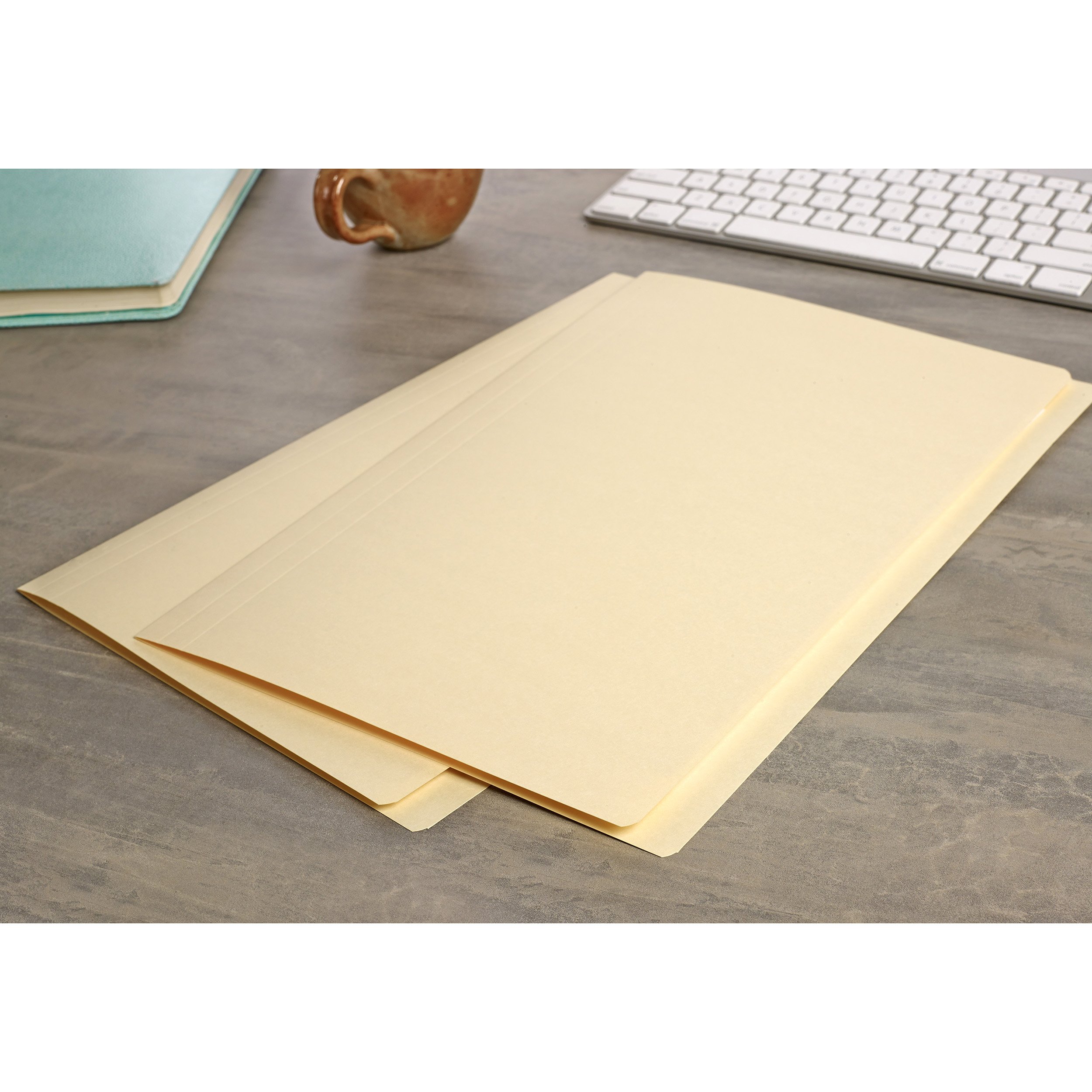 Avery Buff Manilla - Cartella portadocumenti extra pesante, 355 x 241 mm, 100 fogli (81504)