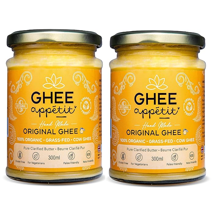 Buy Ghee Appétit Organic Ghee 300ml I Certified Organic I Free Range Grass Fed Ghee I Ghee