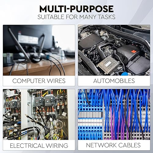 Miniatura 5 de RamPro juego de 125 piezas de arandelas ojales anillos juntas de goma surtidas juego de 18 de diferentes tamaños con caja organizadora transparente