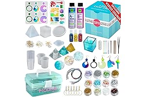 Modda Epoxy Resin Starter Kit - Complete Beginners Craft Set for Adults with Video Course