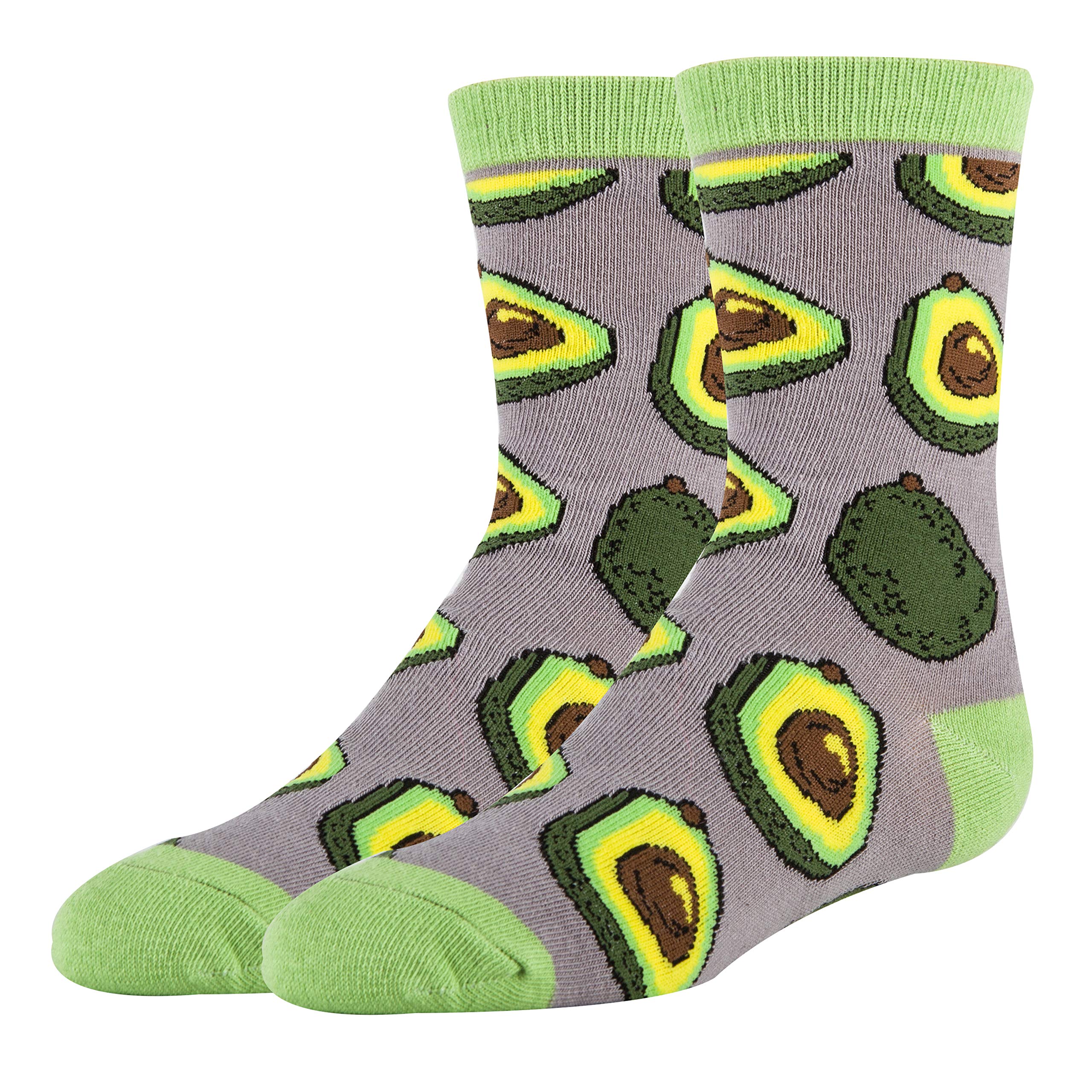 Kid's Novelty Crew Socks, Oooh Yeah Funny Crazy Silly Cool Casual Dress Socks for Boy and Girl