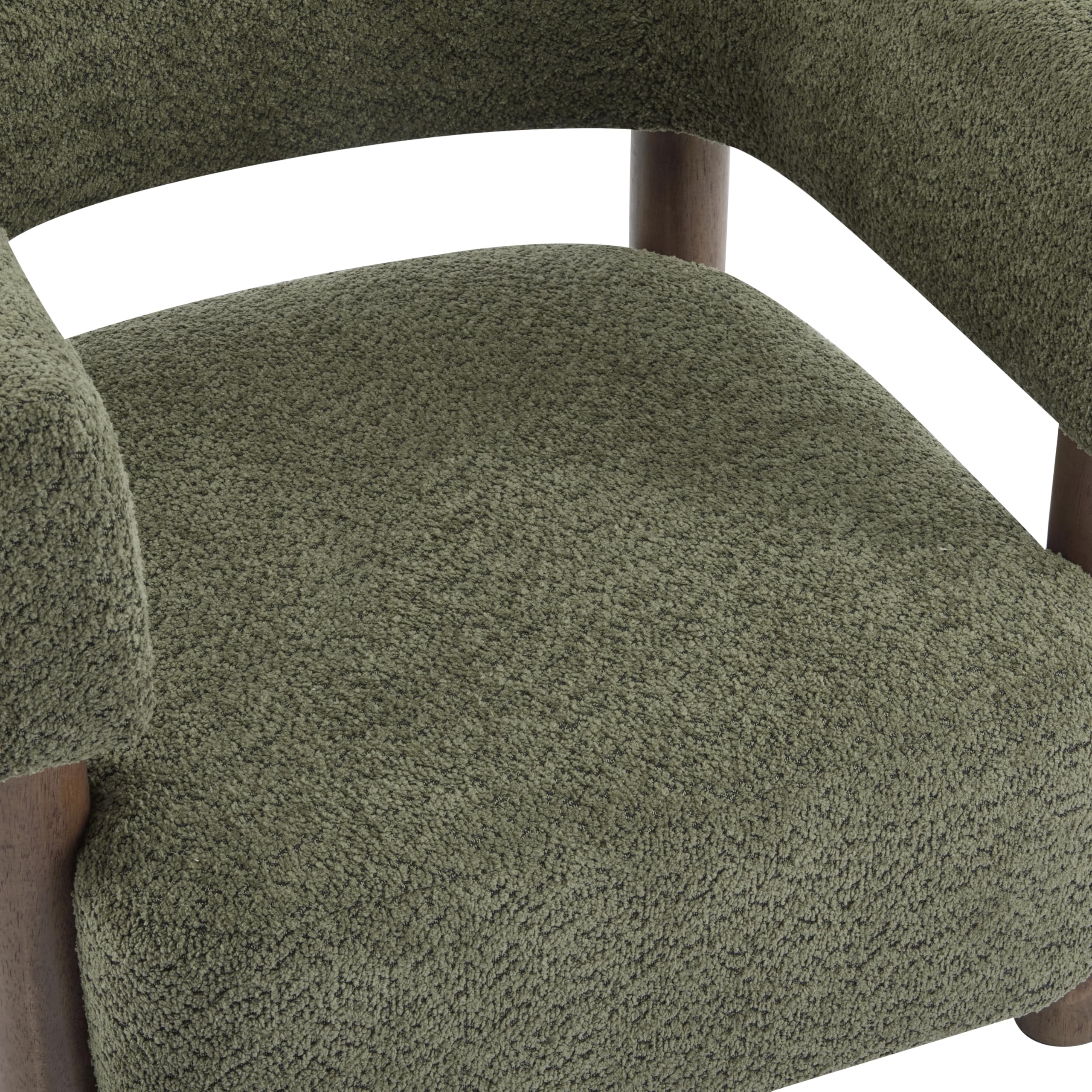 Christopher Knight Home Carly Low Profile Accent Chair, Round Backrest Side Chai — product photo