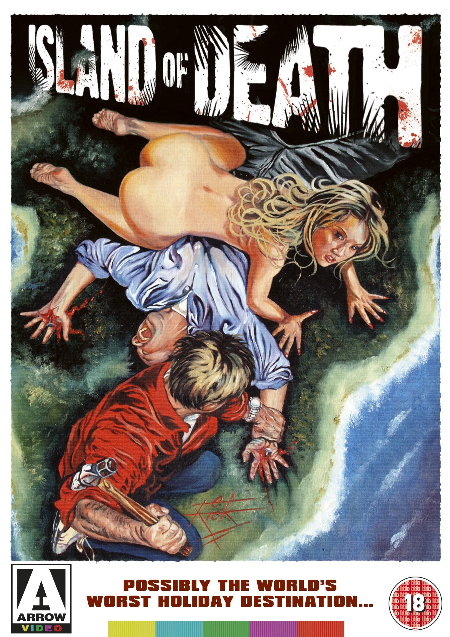 Island of Death largometraje en DVD importado de Reino Unido