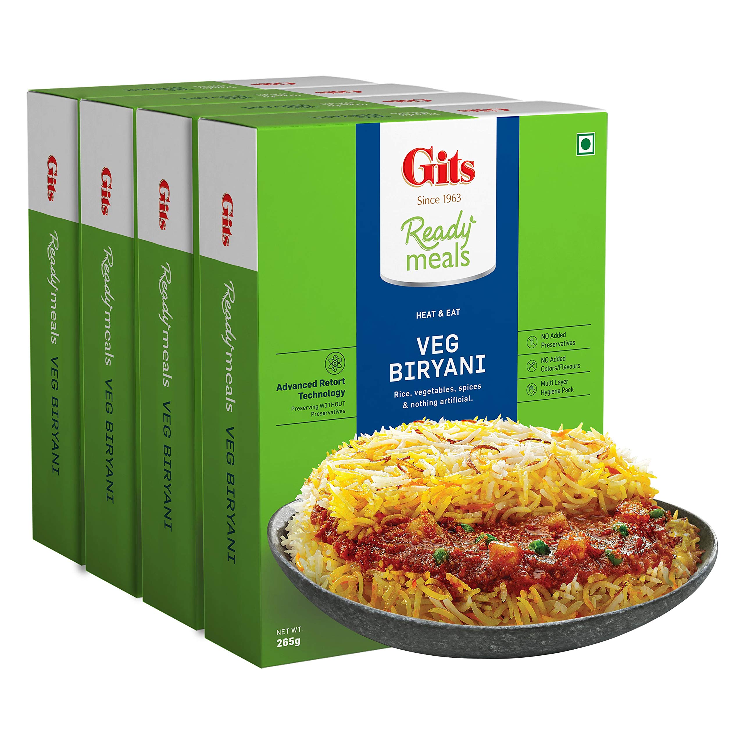 See full amazon price history chart for Gits Ready to Eat Veg Biryani, 265g (Pack of 4) Gits Ready to Eat Veg Biryani, 265g (Pack of 4) (B07YCKCTV3) Amazon Price History, Amazon Price Tracker