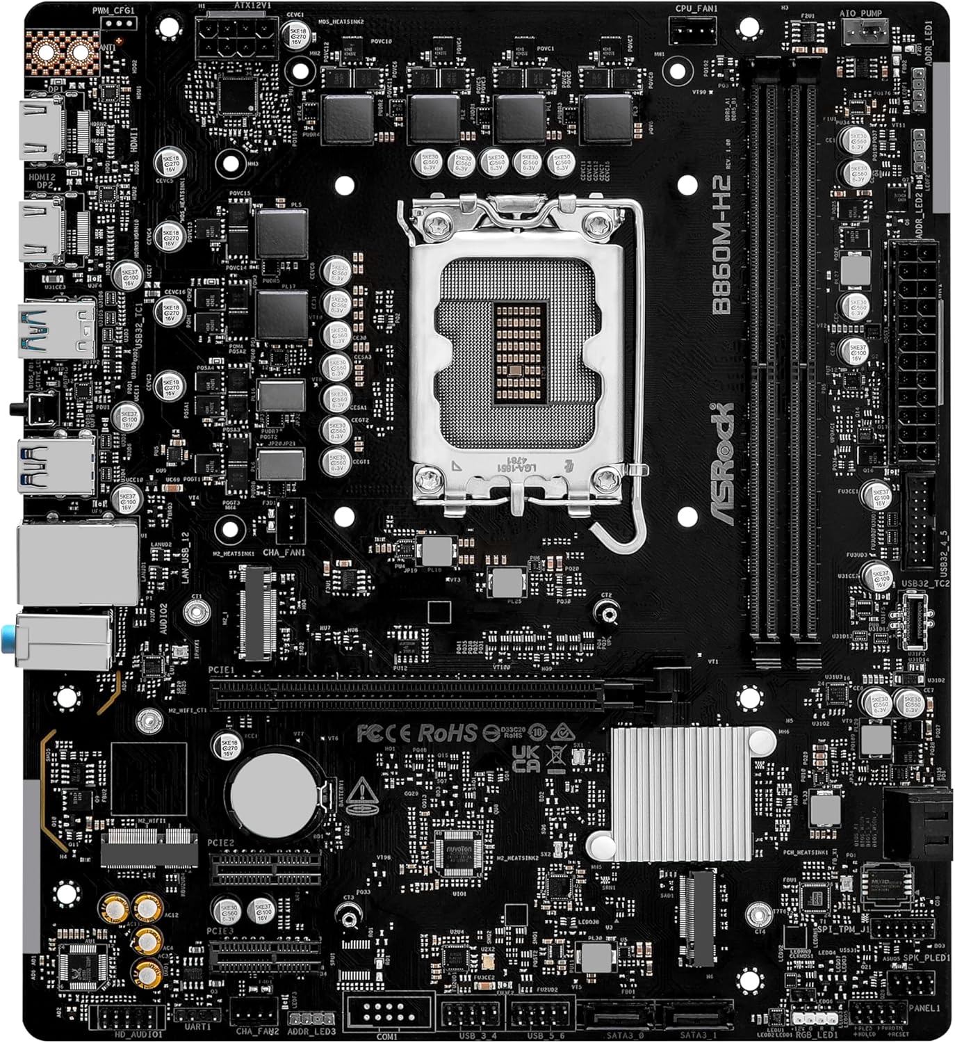 ASRock B860M H2 DDR5 Review: Testado por 30 dias para gamers