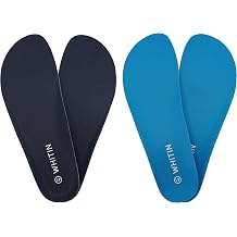WHITIN 2 Pairs/Set Replacement Insole for WHITIN Barefoot Shoes Size 43