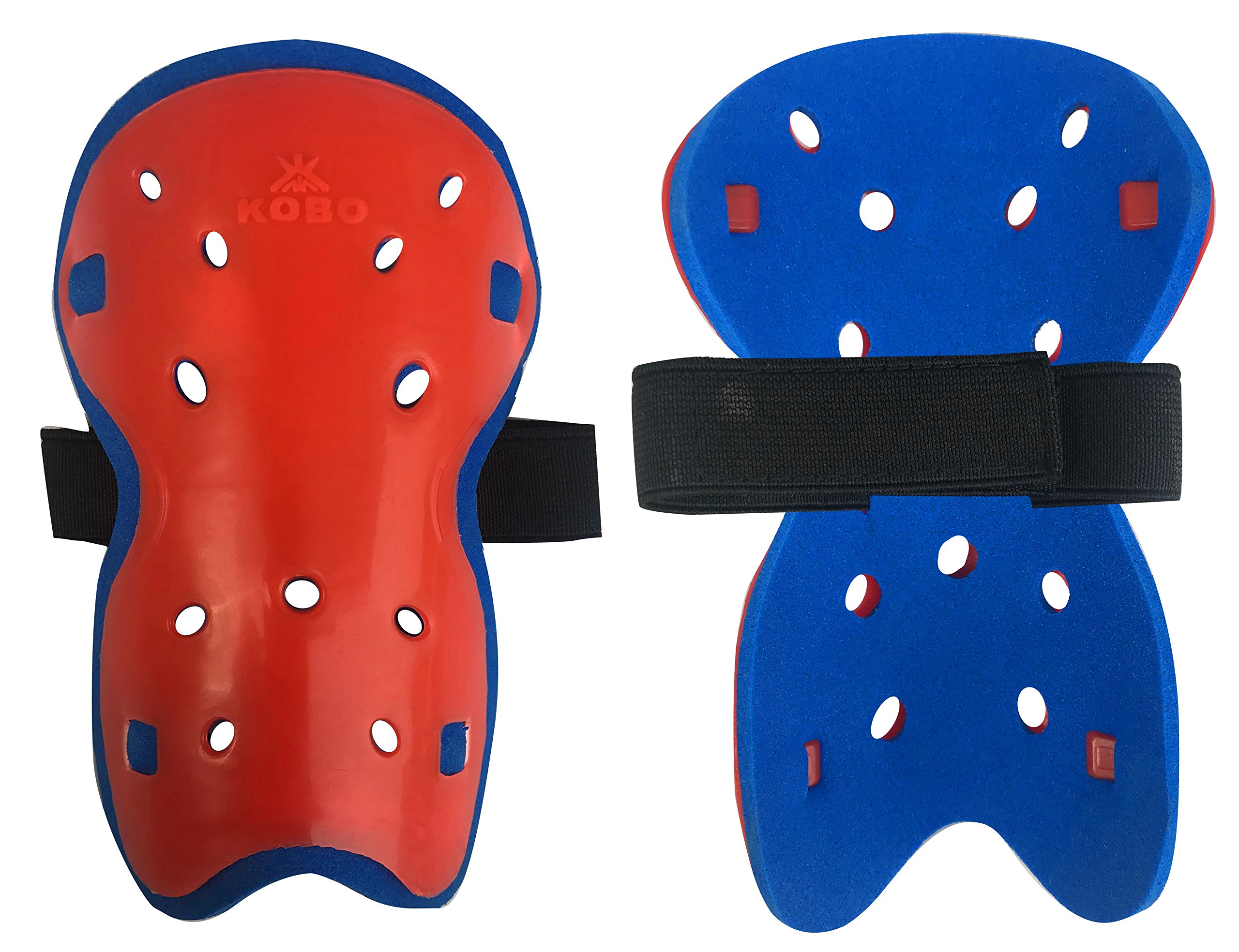 Kobo 2223 6" Football Shin Guard with Elastic Training Leg Guards Sport Safety (Red/Blue) (B0794ZKX23) Amazon Price History, Amazon Price Tracker