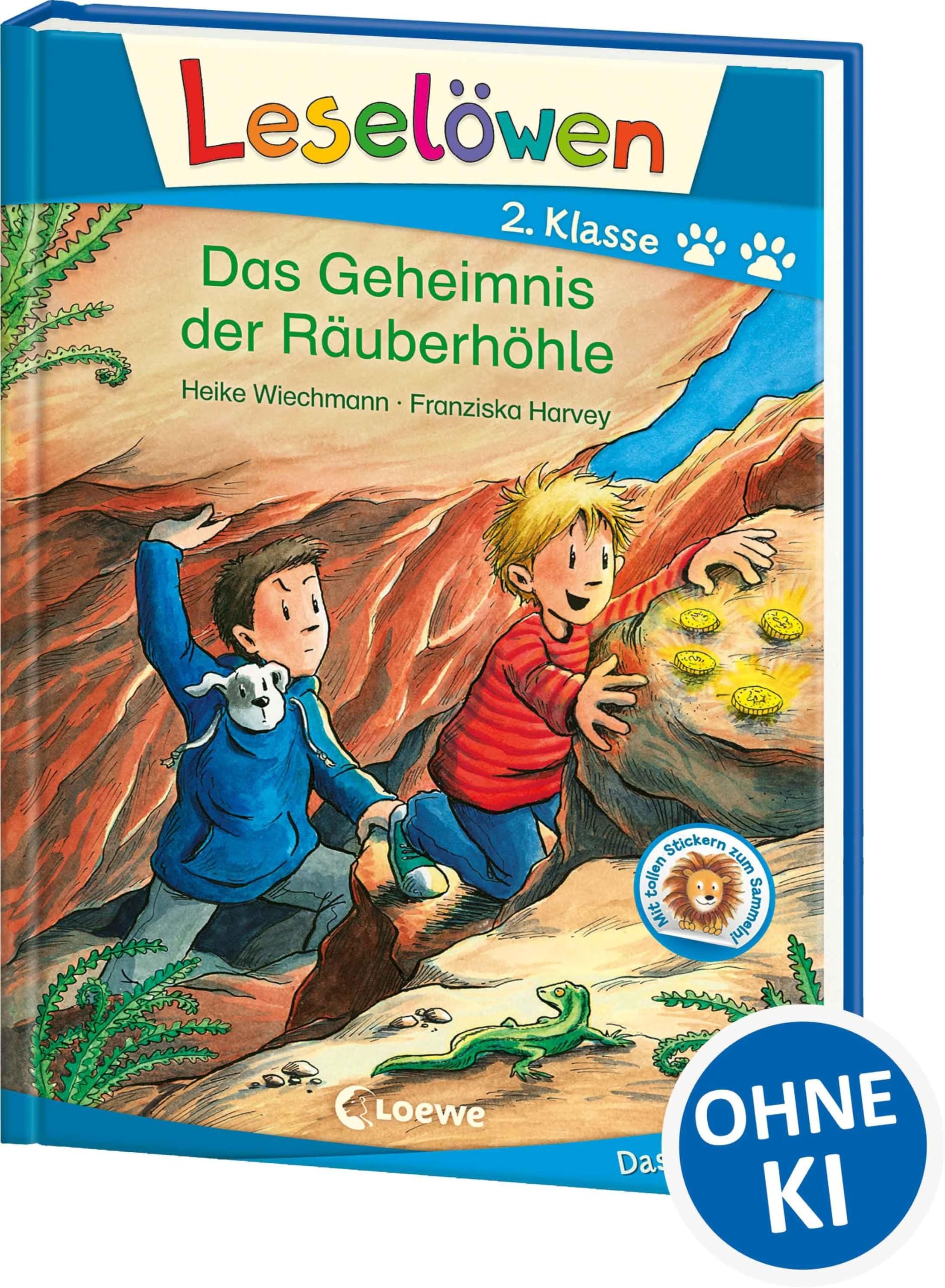 Leselöwen 2. Klasse - Das Geheimnis der Räuberhöhle: Erstlesebuch für Kinder ab 7 Jahre