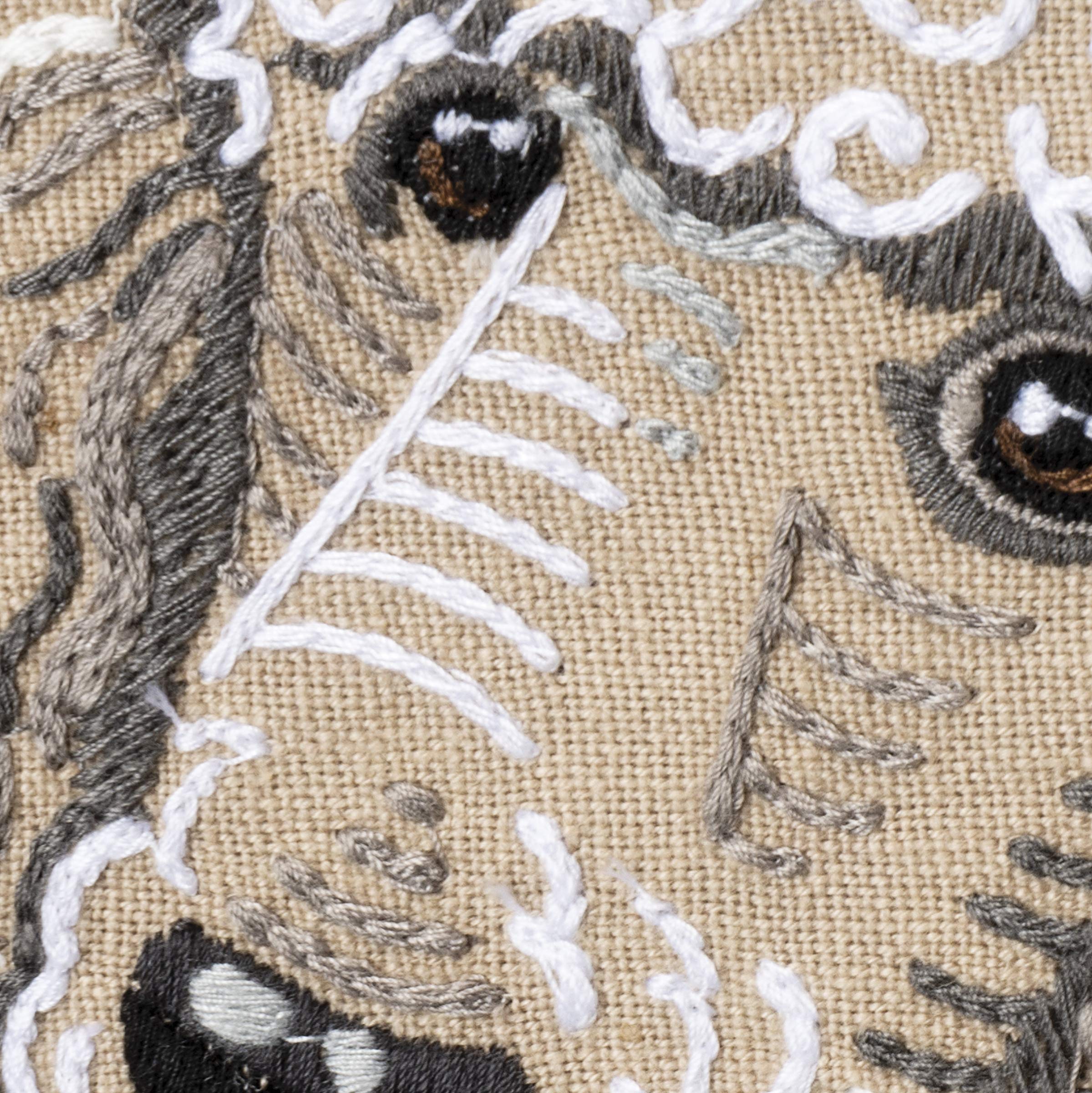 Primitives by Kathy Torchon en Coton, Lin, Beige, 50,8 x 66 cm