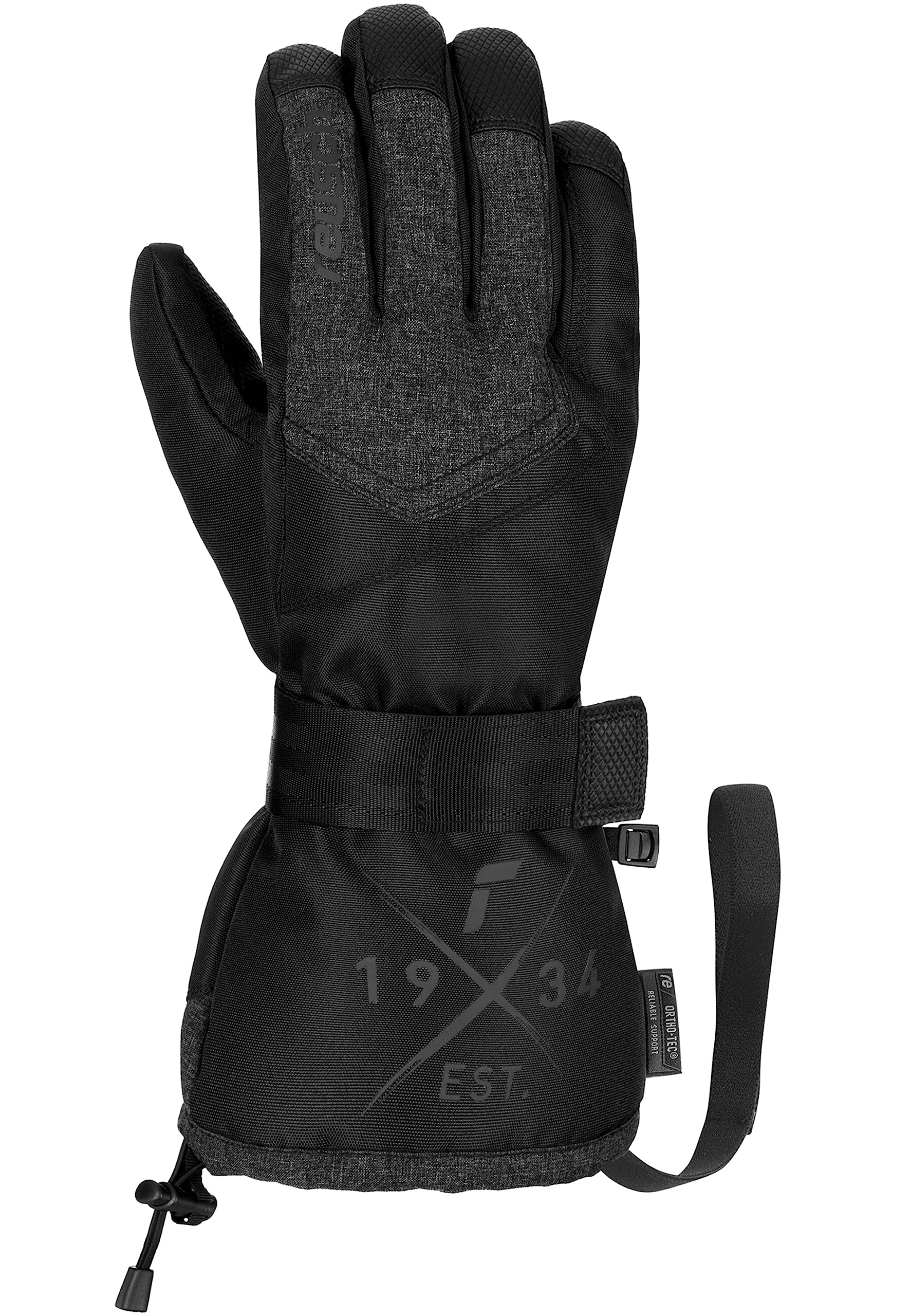 Reusch Snowboardhandschuhe Herren & Damen | warm |mit Handflächenpolsterung | wasserdicht, atmungsaktiv & robust, Winterhandschuhe für Snowboard & Ski, Größe 6,5-11, Baseplate R-TEX XT