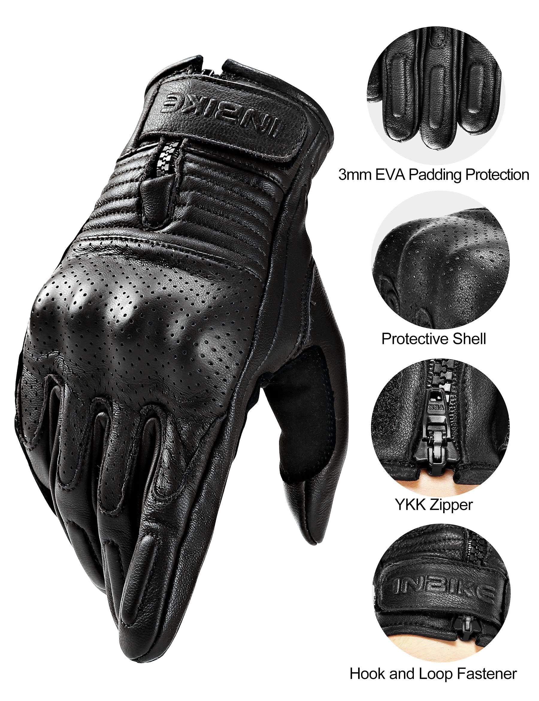 小物 real leather detachable biker glove 小物 real leather detachable biker glove Amazon.com: INBIKE