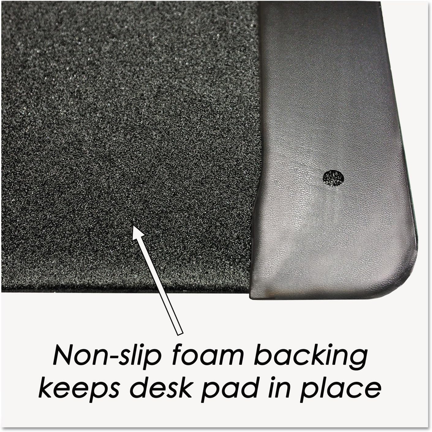 AOP413841 - Artistic Executive Desk Pad with Leather-Like Side Panels