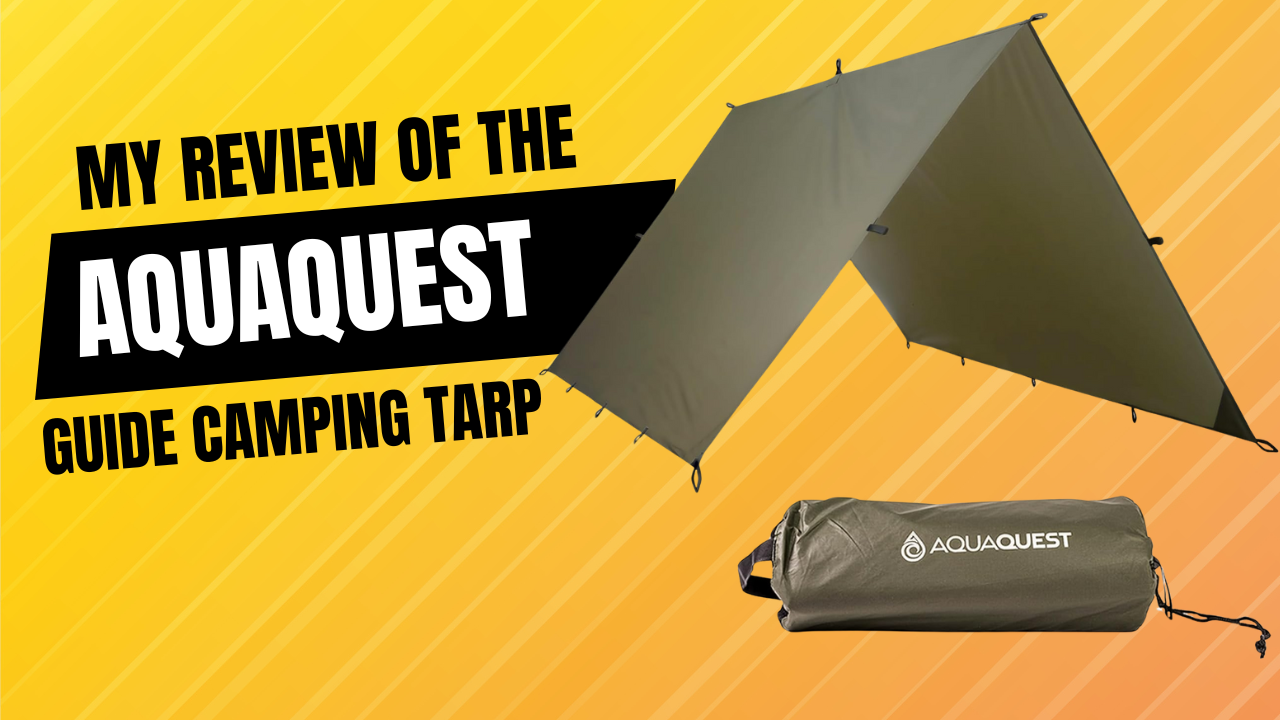 Watch My Honest Review of the AQUAQUEST Guide Camping Tarp on