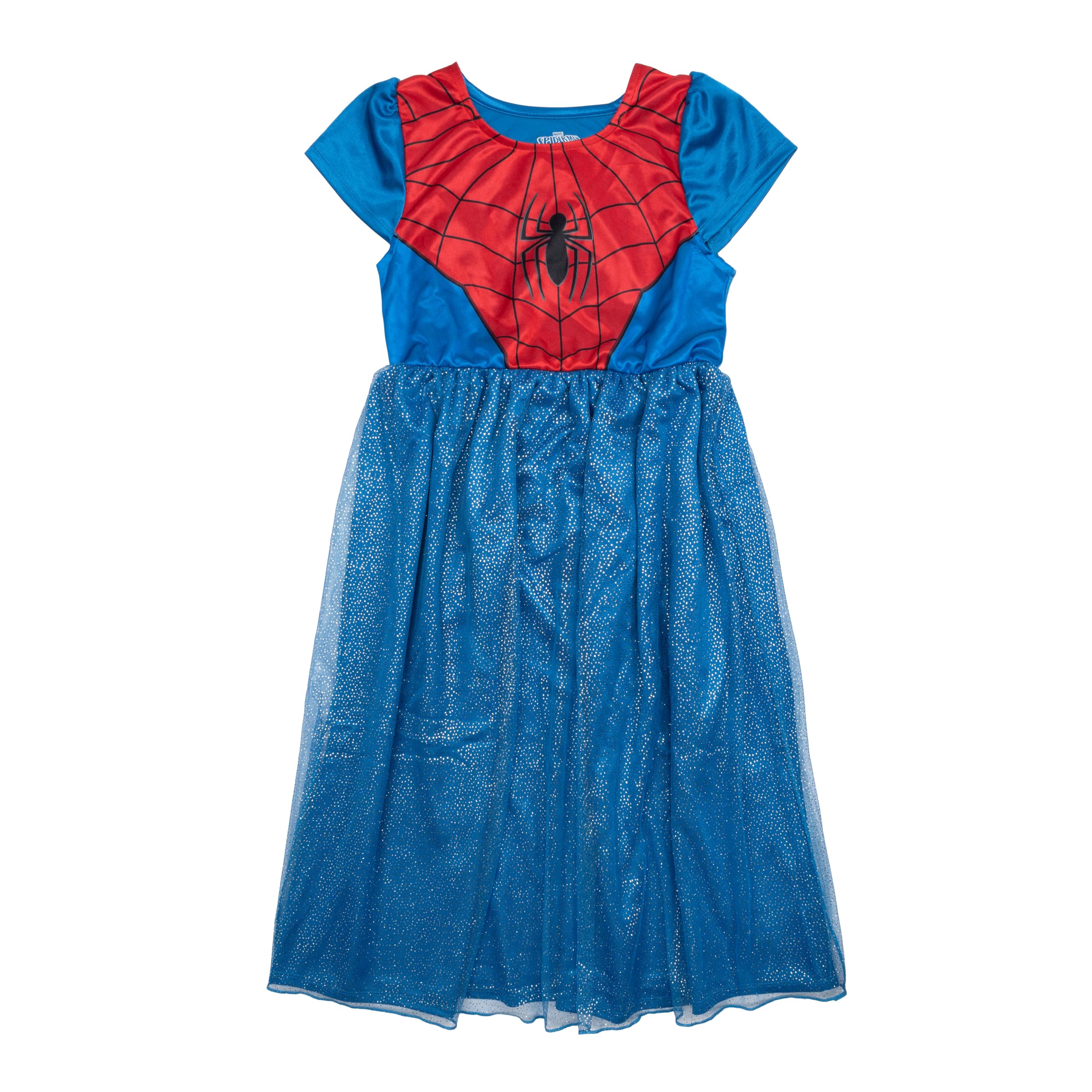 Disney - Camisón de Noche para niña, fantasía, Vestido de araña, 8, Vestido de araña, 8