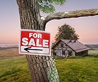 Vista 3 de Ram-Pro - Letrero de venta de automóviles y autos de 9 x 12 pulgadas, libre de óxido, texto transparente y visible de larga duración con un espacio