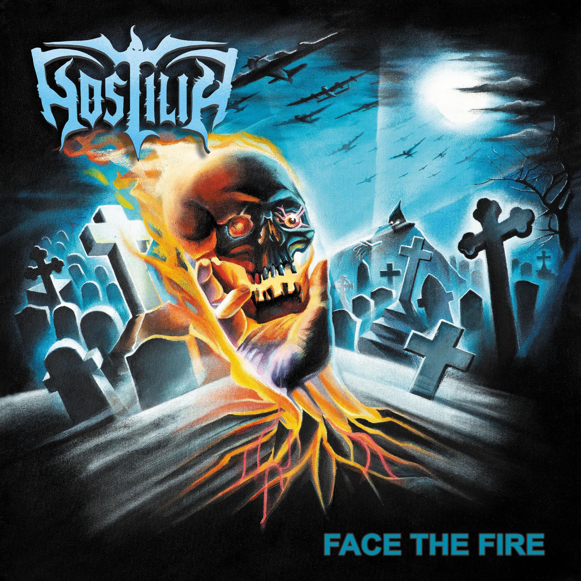 Hostilia - Face the Fire (Hammerheart Records) CD Album