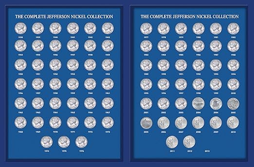 American Coin Treasures Complete Jefferson Nickel Year Collection 1938-2013
